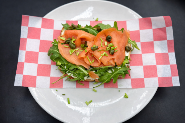 Smoked Salmon Toast