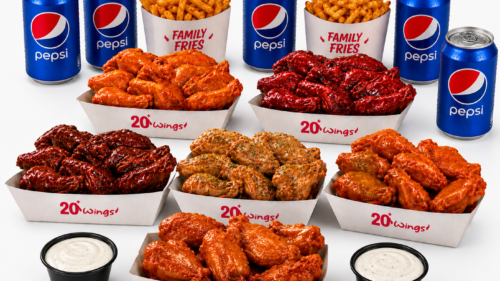 125 WINGS MONSTER PARTY PACK