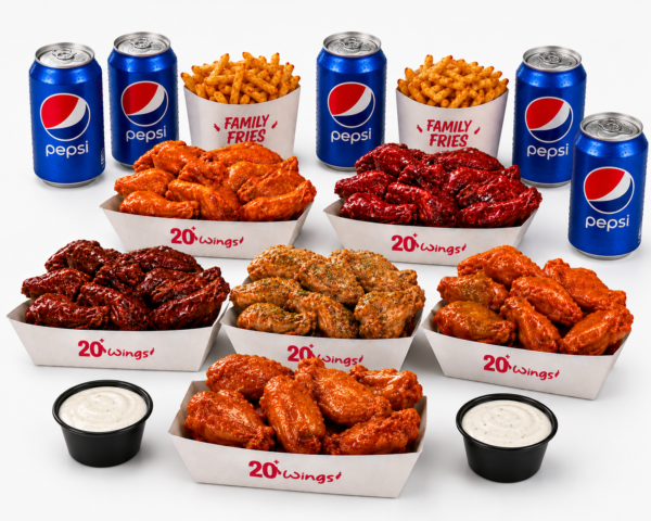 125 WINGS MONSTER PARTY PACK