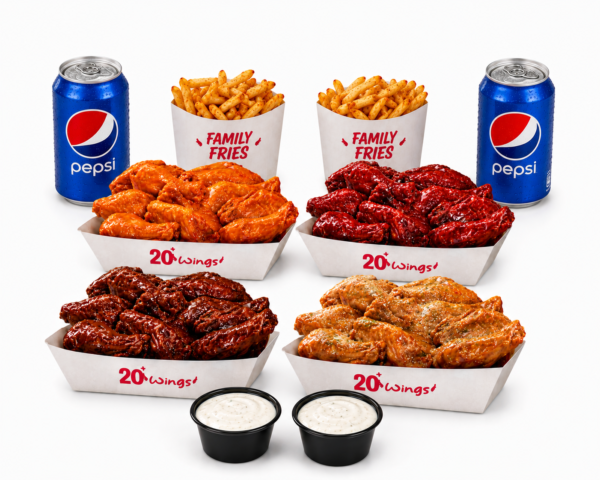 50 WINGS XL PARTY PACK
