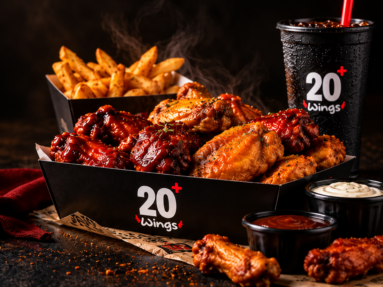 20+ Wings wing tray