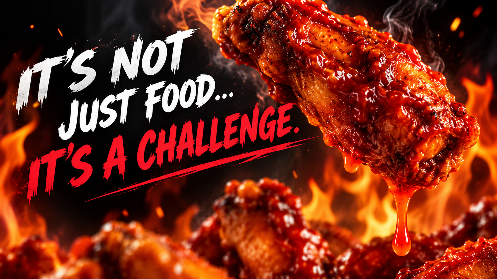It's not just food, it's a challenge