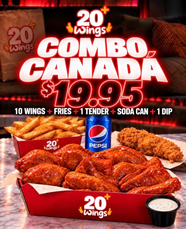 Combo Canada 10 Wings