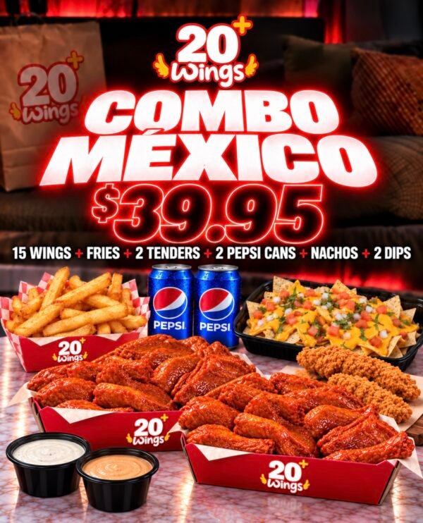 Combo Mexico 15 Wings