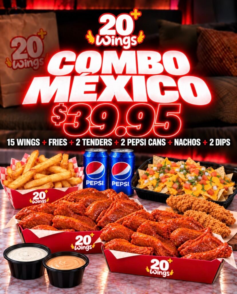 Combo Mexico 15 Wings